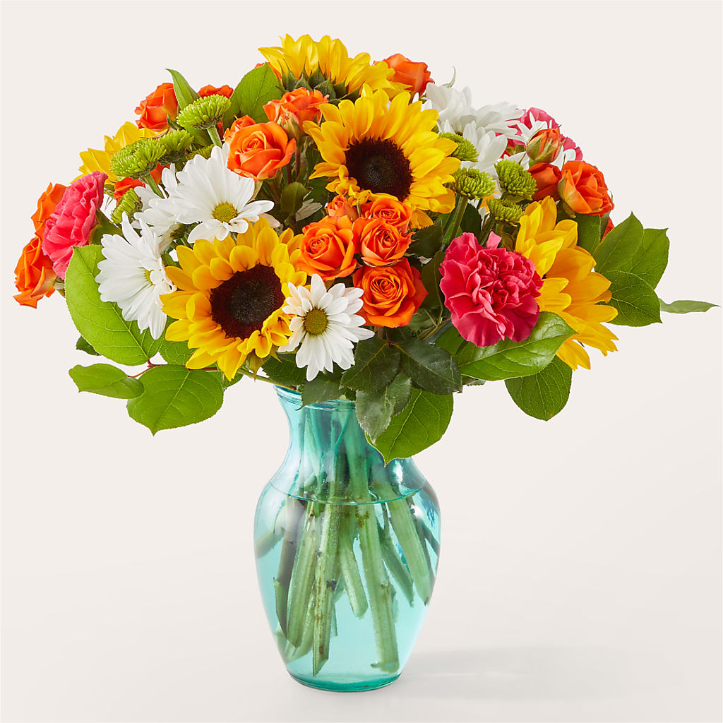 Sun-drenched Blooms Bouquet – LEMON TREE FLOWERS & THINGS, Columbiana OH