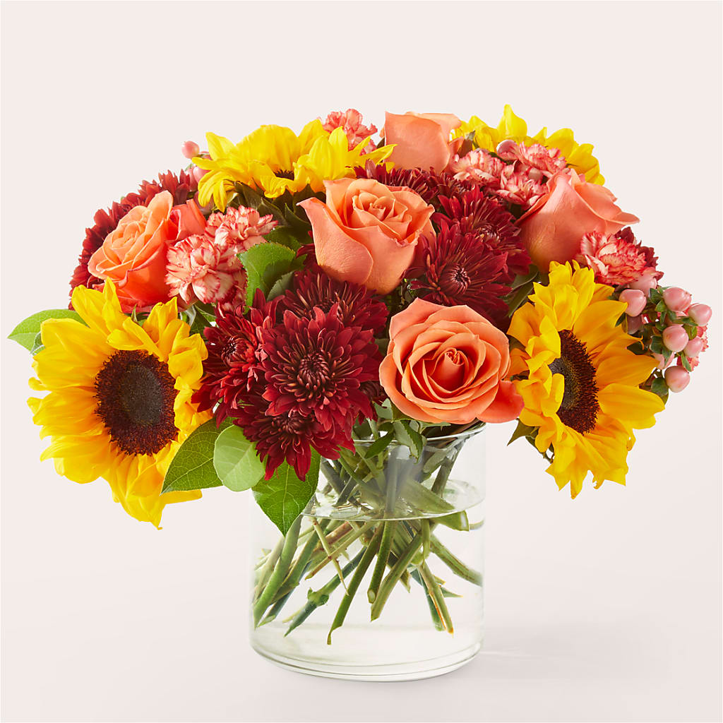 September Sunset Bouquet – LEMON TREE FLOWERS & THINGS, Columbiana OH