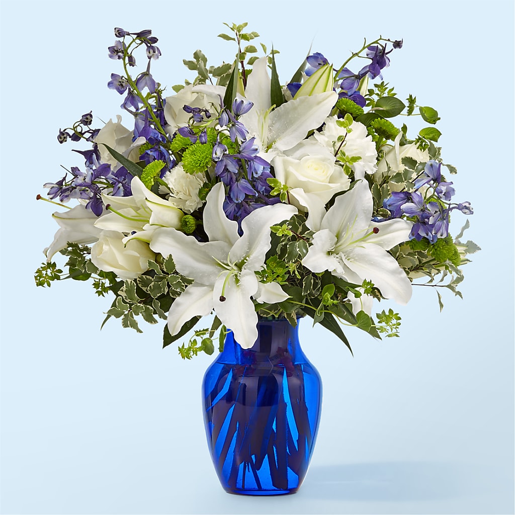 Santorini Bouquet – LEMON TREE FLOWERS & THINGS, Columbiana OH