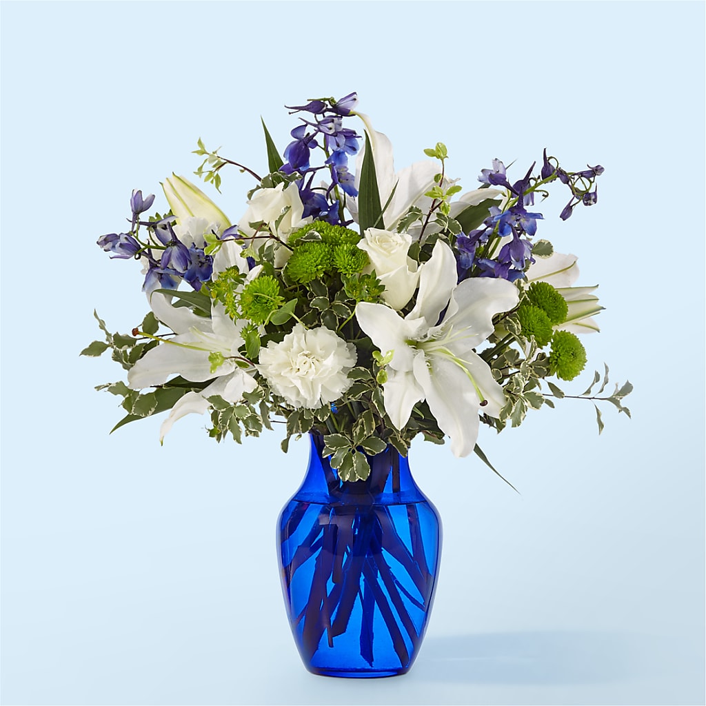 Santorini Bouquet – LEMON TREE FLOWERS & THINGS, Columbiana OH