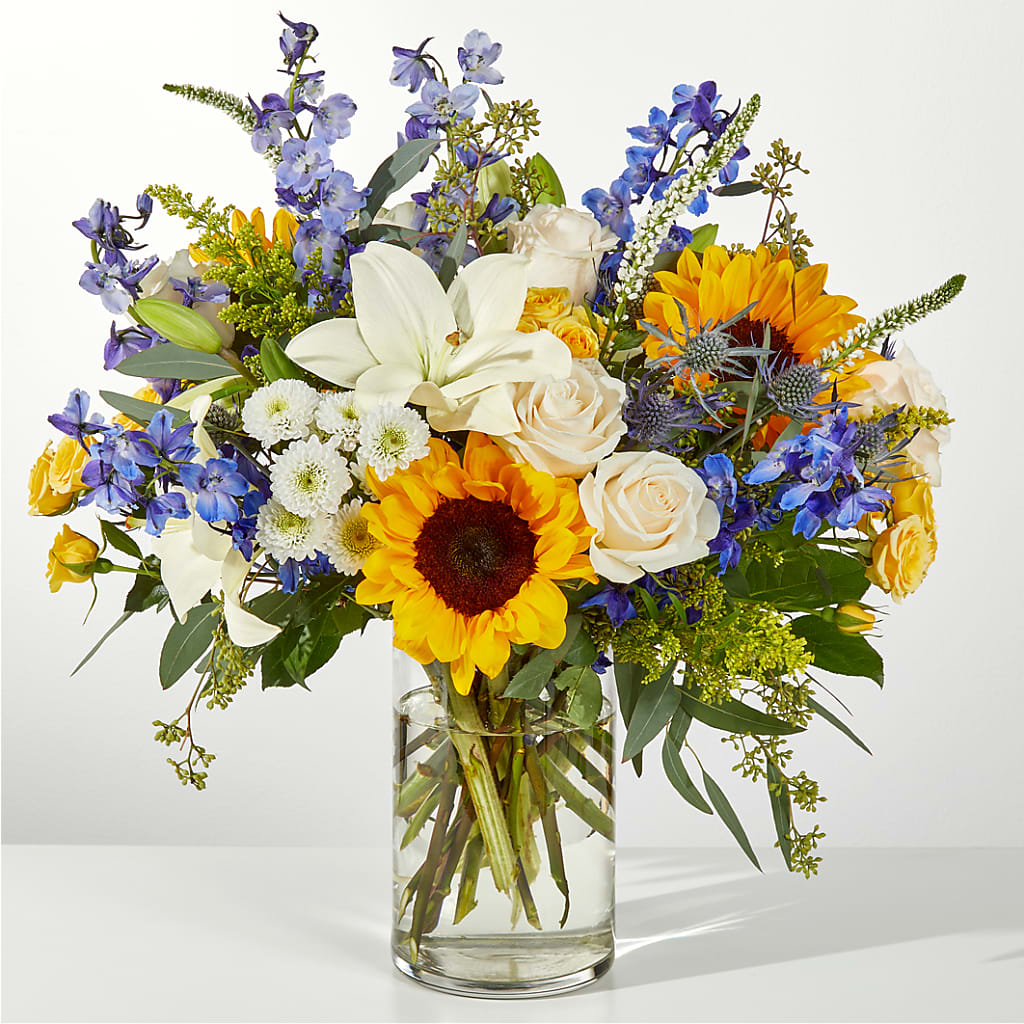 Wonderfully Sunny Bouquet – LEMON TREE FLOWERS & THINGS, Columbiana OH