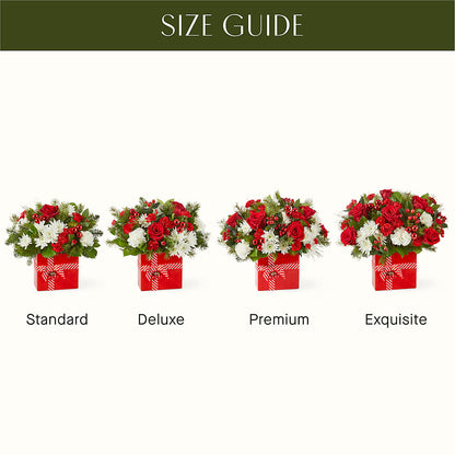 Presents Under the Tree Bouquet – LEMON TREE FLOWERS & THINGS, Columbiana OH