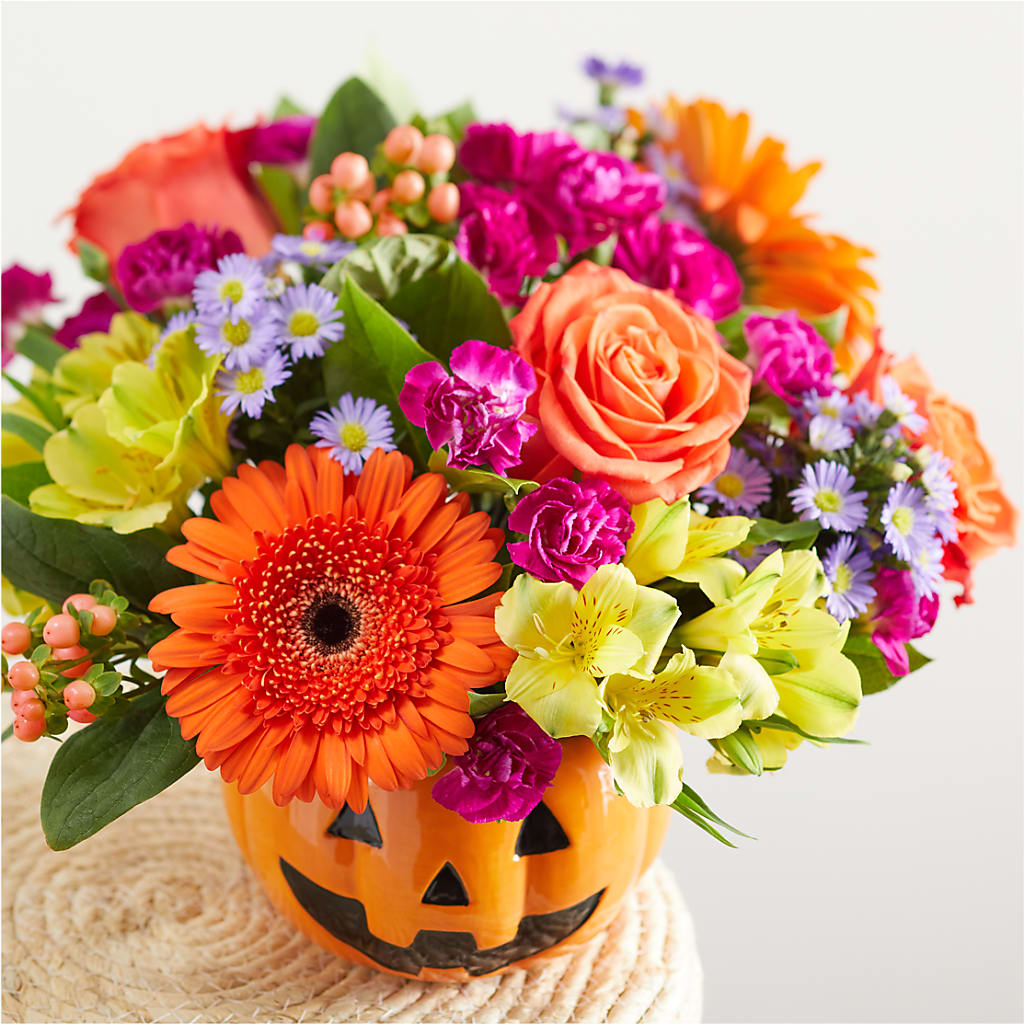 Tricks & Treats Pumpkin – LEMON TREE FLOWERS & THINGS, Columbiana OH