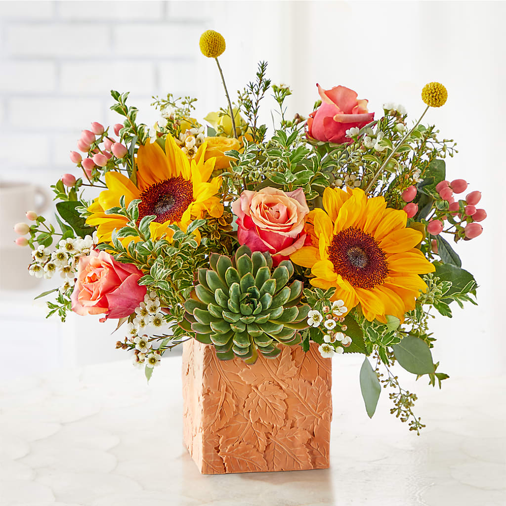 Sunflower Season Bouquet – LEMON TREE FLOWERS & THINGS, Columbiana OH