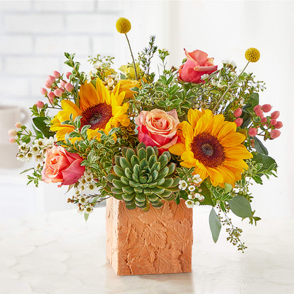 Sunflower Season Bouquet – LEMON TREE FLOWERS & THINGS, Columbiana OH