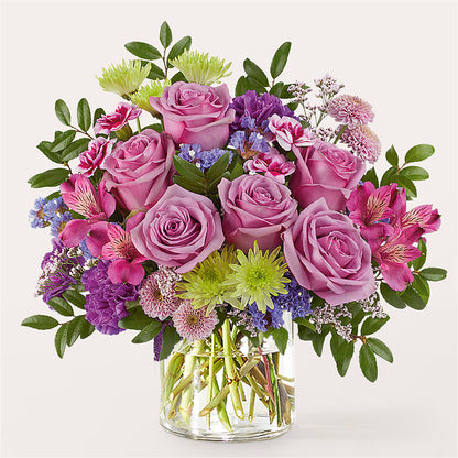 Glass Half Full Bouquet – LEMON TREE FLOWERS & THINGS, Columbiana OH