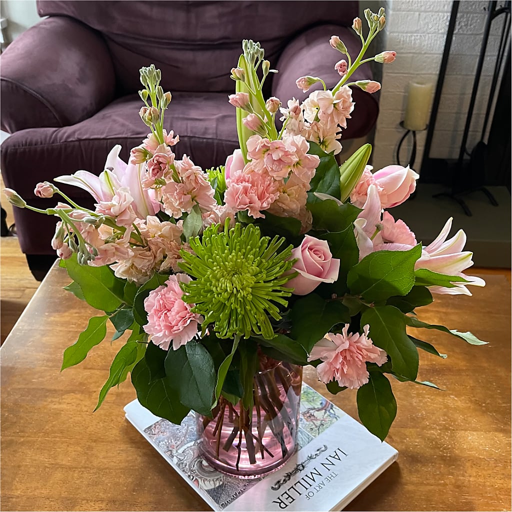 Pretty in Pink Bouquet – LEMON TREE FLOWERS & THINGS, Columbiana OH