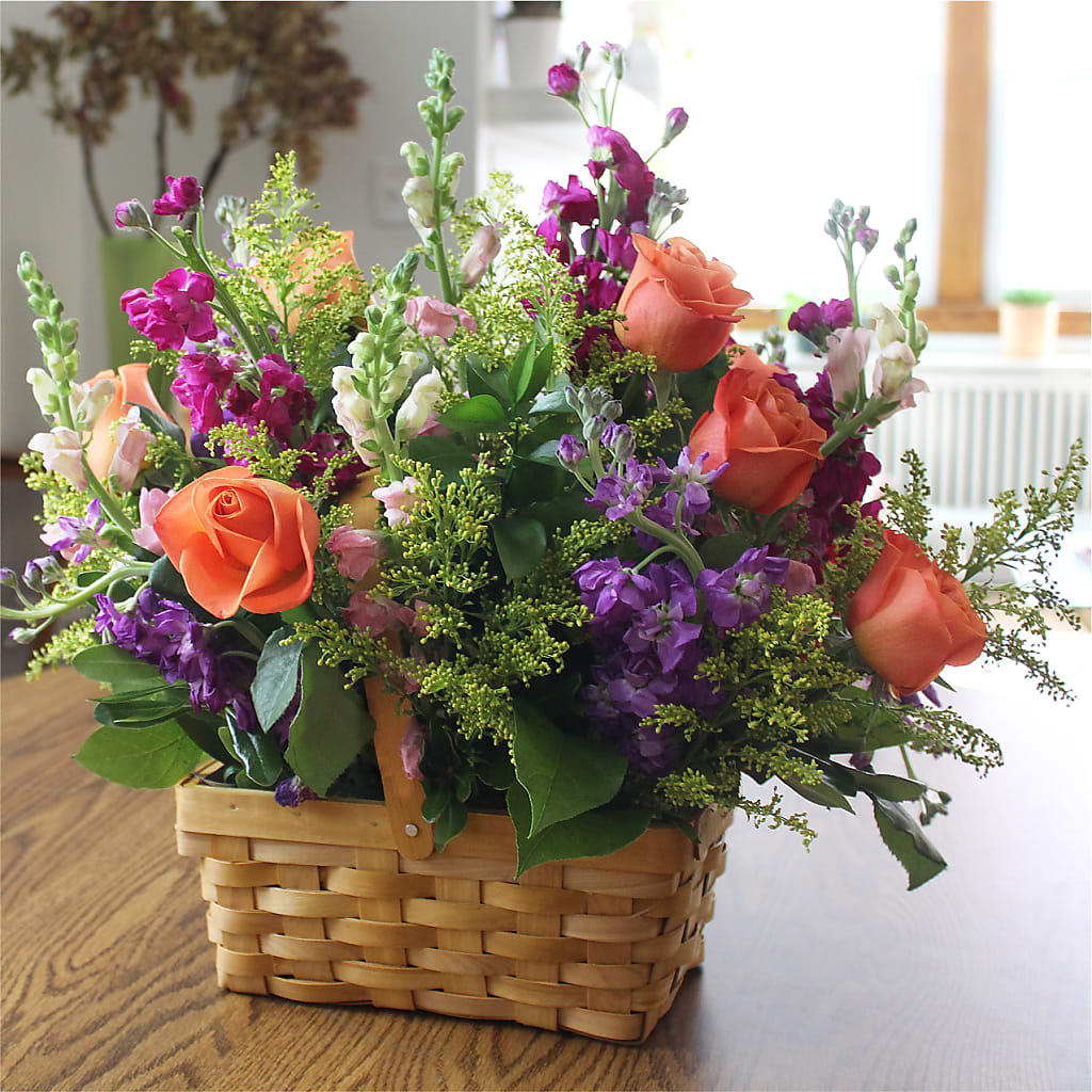 Garden of Life Basket – LEMON TREE FLOWERS & THINGS, Columbiana OH