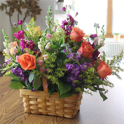 Garden of Life Basket – LEMON TREE FLOWERS & THINGS, Columbiana OH