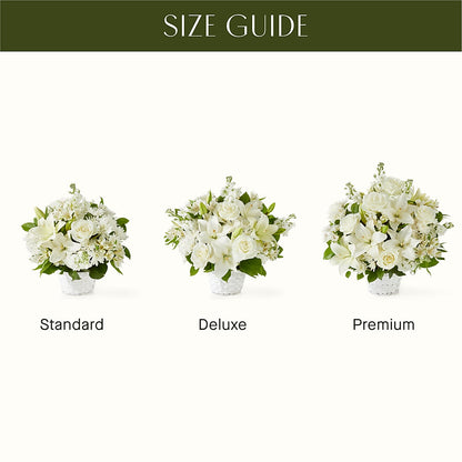 Peaceful Reflections Arrangement – LEMON TREE FLOWERS & THINGS, Columbiana OH