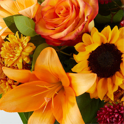 Grateful Centerpiece – LEMON TREE FLOWERS & THINGS, Columbiana OH