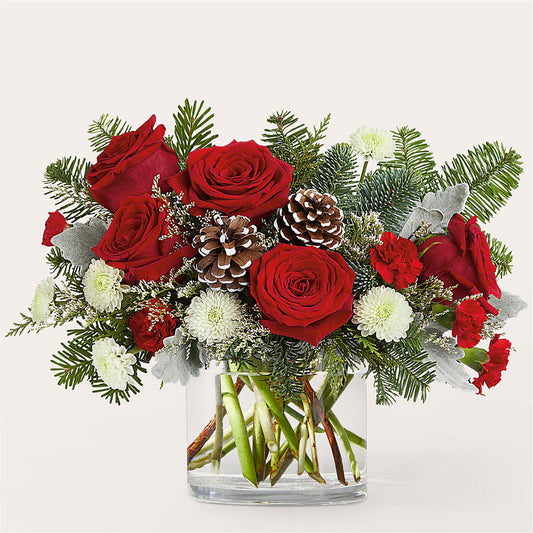 Yule Cheer Bouquet – LEMON TREE FLOWERS & THINGS, Columbiana OH