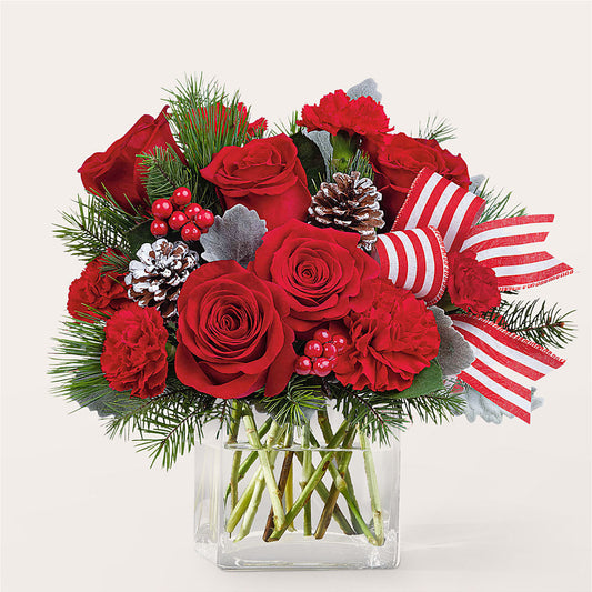 Baking Spirits Bright Bouquet – LEMON TREE FLOWERS & THINGS, Columbiana OH