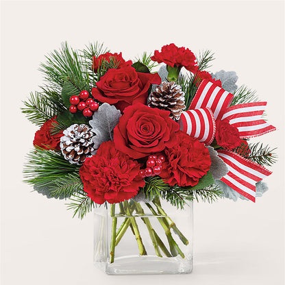 Baking Spirits Bright Bouquet – LEMON TREE FLOWERS & THINGS, Columbiana OH